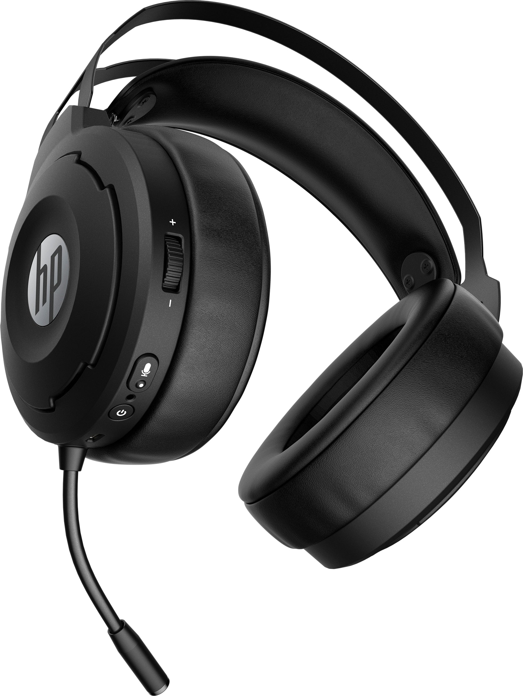 HP X1000 Gaming-Headset – Over-Ear, Stereo, Kabel + BT, USB-A, Schwarz