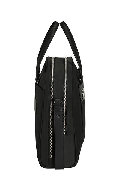 Samsonite Zalia 2.0 Notebook-Tasche – für Notebooks bis 15,6", 14,5 l, RFID-Fach, USB-Anschluss, Nylon, schwarz