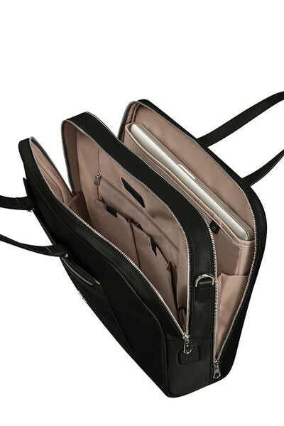 Samsonite Zalia 2.0 Notebook-Tasche – für Notebooks bis 15,6", 14,5 l, RFID-Fach, USB-Anschluss, Nylon, schwarz