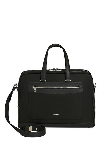 Samsonite Zalia 2.0 Notebook-Tasche – für Notebooks bis 15,6", 14,5 l, RFID-Fach, USB-Anschluss, Nylon, schwarz
