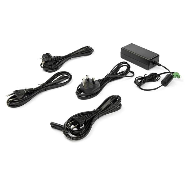 StarTech.com DC-Netzteil 65 W (20 V, 3,25 A) – Terminal-Block, 110–240 V Eingang – für industrielle USB-Hubs