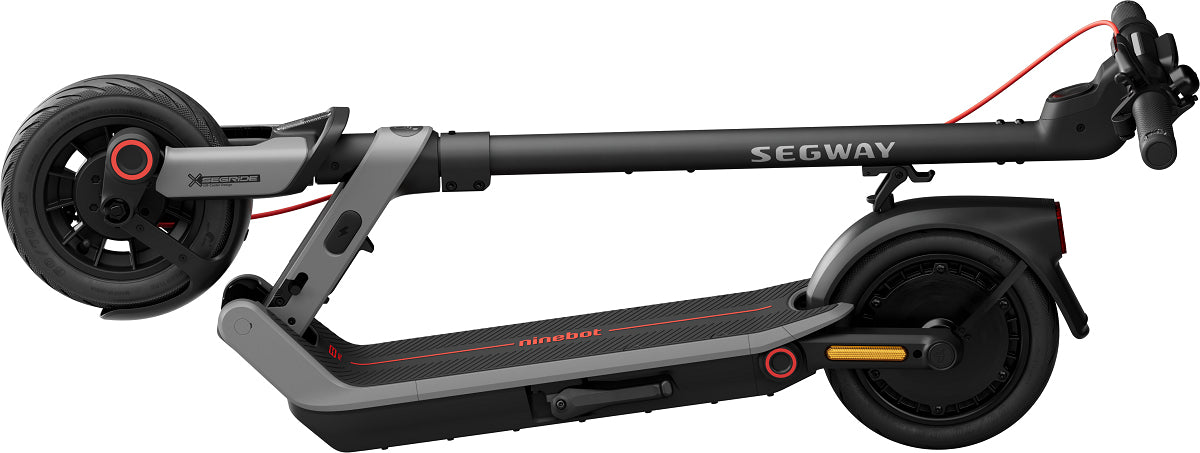 Segway Ninebot E3 Pro D – E-Scooter – 400 W, 10", 20 km/h, Reichweite bis 55 km, 368 Wh, grau