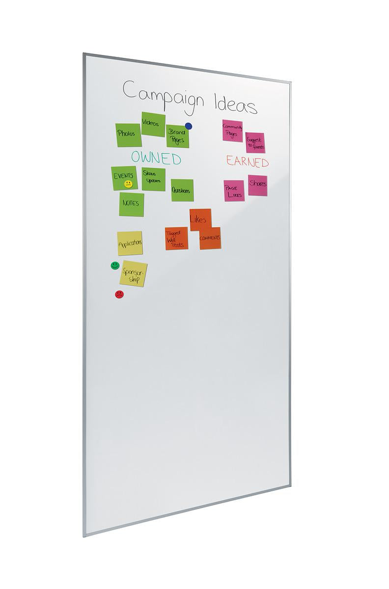 Sigel Starter-Kit – inkl. Moderationskoffer, Wandschiene, Montagesatz – für Whiteboards Meet up