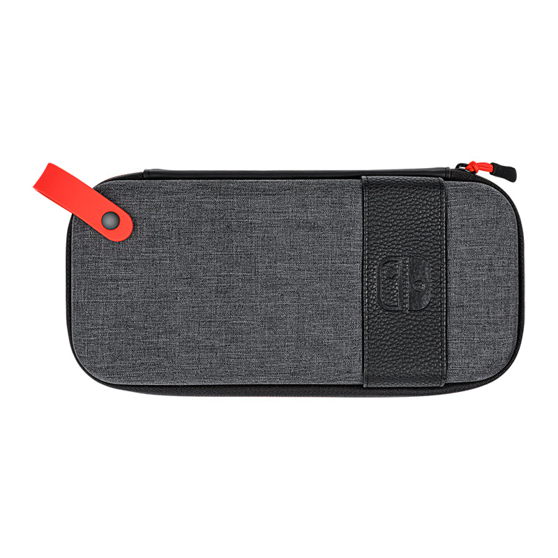 PDP Hartschalenkoffer – Halbstarr, 14 Kartenfächer – für Nintendo Switch/ Switch Lite/ Switch OLED – Schwarz