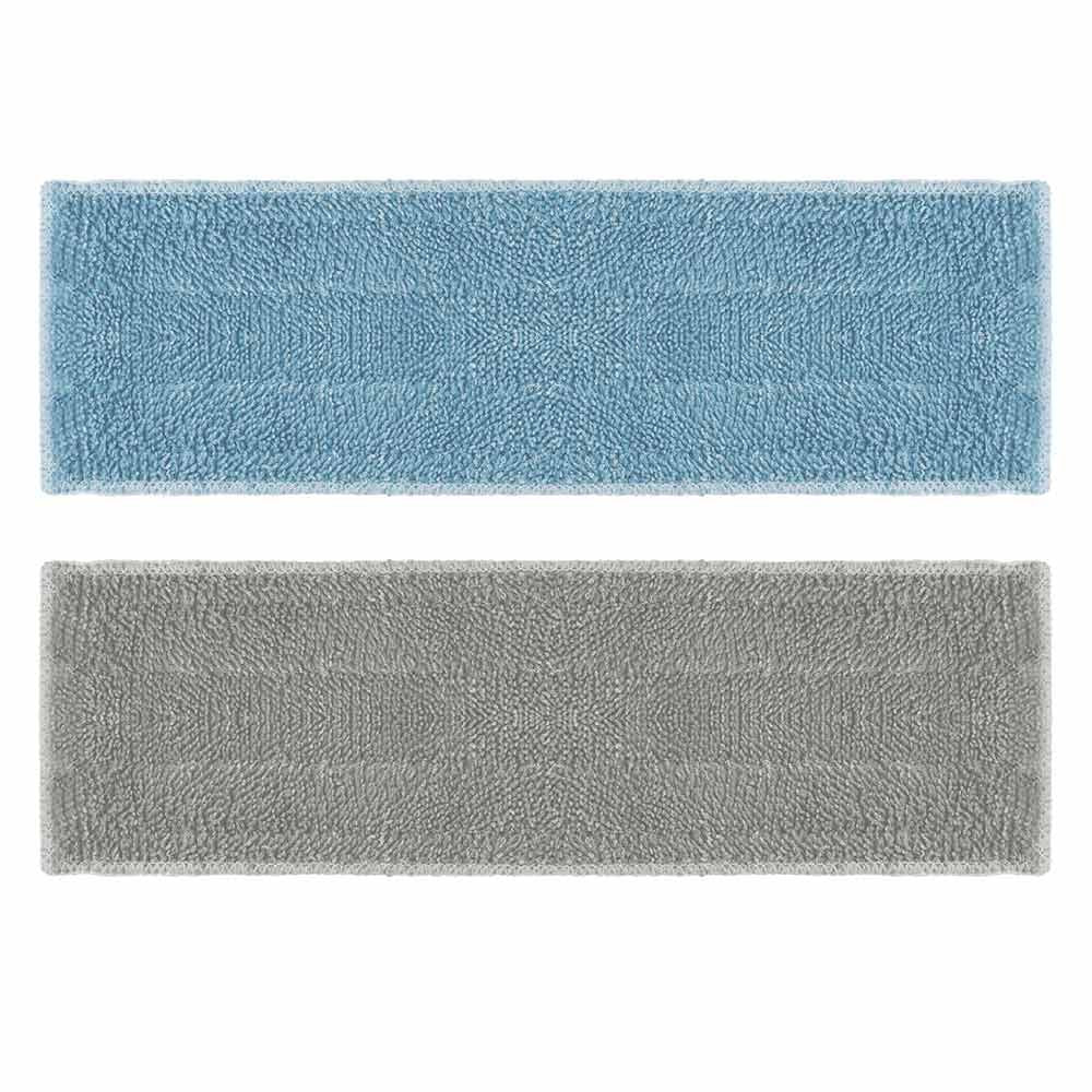 Polti Moppy Mopp-Pad – Grau – Polyamid – 2er-Set