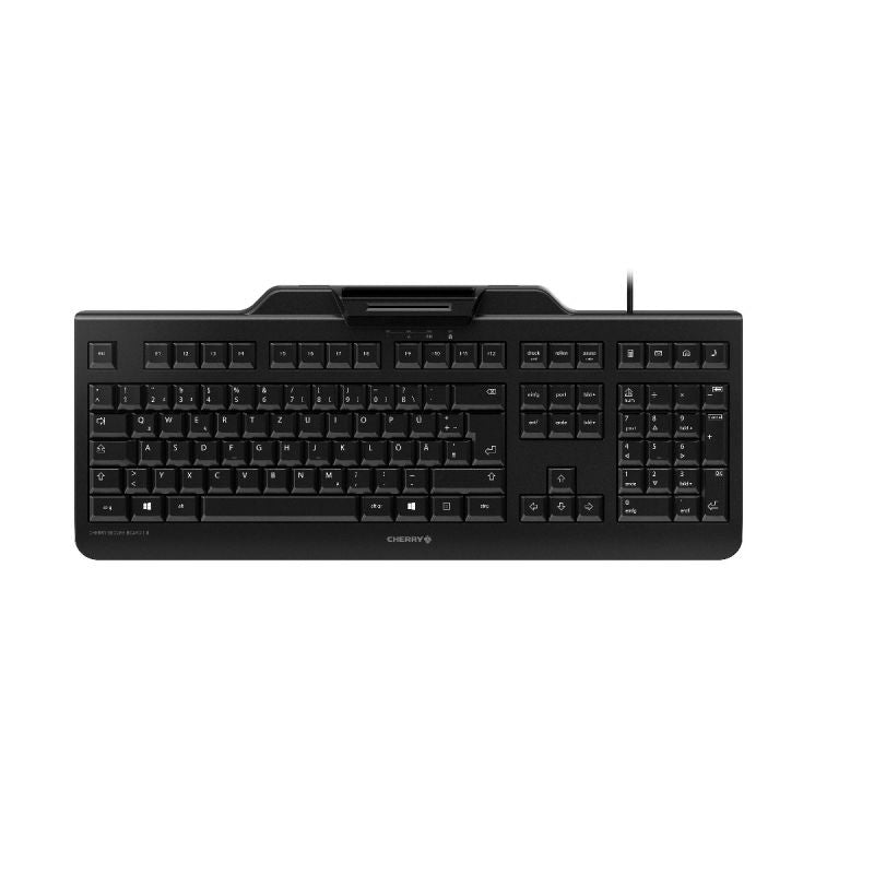 CHERRY SECURE BOARD 1.0 – Tastatur, kabelgebunden (USB), DE-Layout (DE) – für Windows & Linux