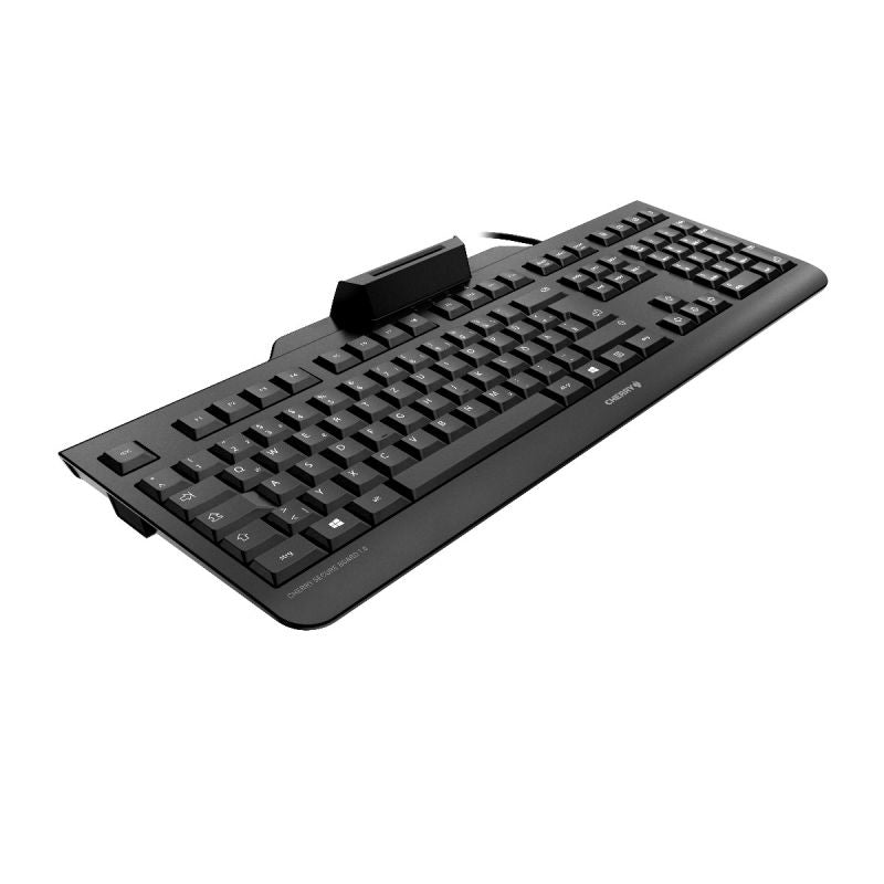 CHERRY SECURE BOARD 1.0 – Tastatur, kabelgebunden (USB), DE-Layout (DE) – für Windows & Linux