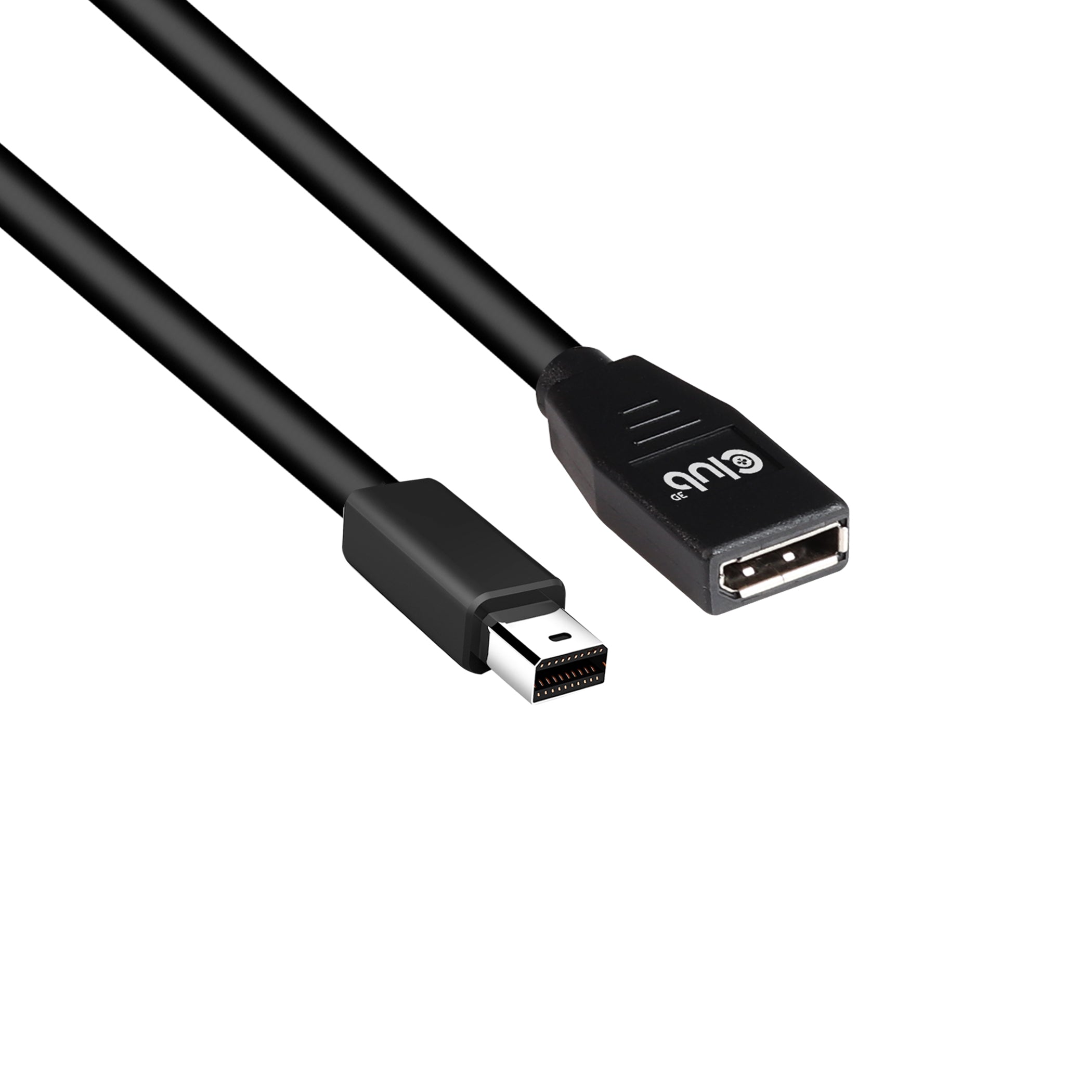 CLUB3D Club 3D Mini DisplayPort auf DisplayPort Verlängerungskabel DP 1.4 8K 60 Hz – 1 m – HDR