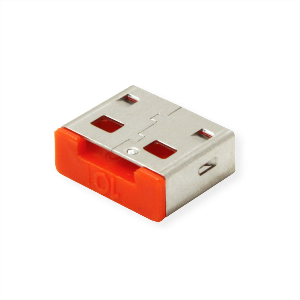 ROLINE Abdeckungsschutz für USB – USB-A (Buchse) – Grau – für USB Typ A – 10er-Set