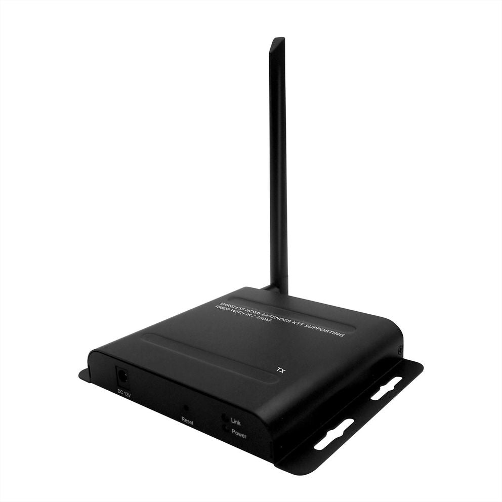 VALUE Wireless HDMI Extender-Set, 1× HDMI In / 1× HDMI Out, 1440p@60 Hz, 100 m, HDCP, Schwarz