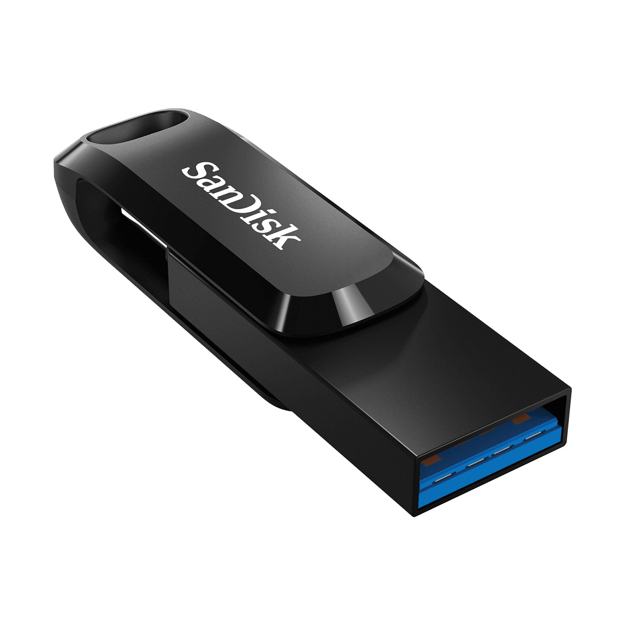 SanDisk Ultra Dual Drive Go USB-Stick – 32 GB, USB Type-A / USB Type-C (USB 3.2 Gen 1), Drehring