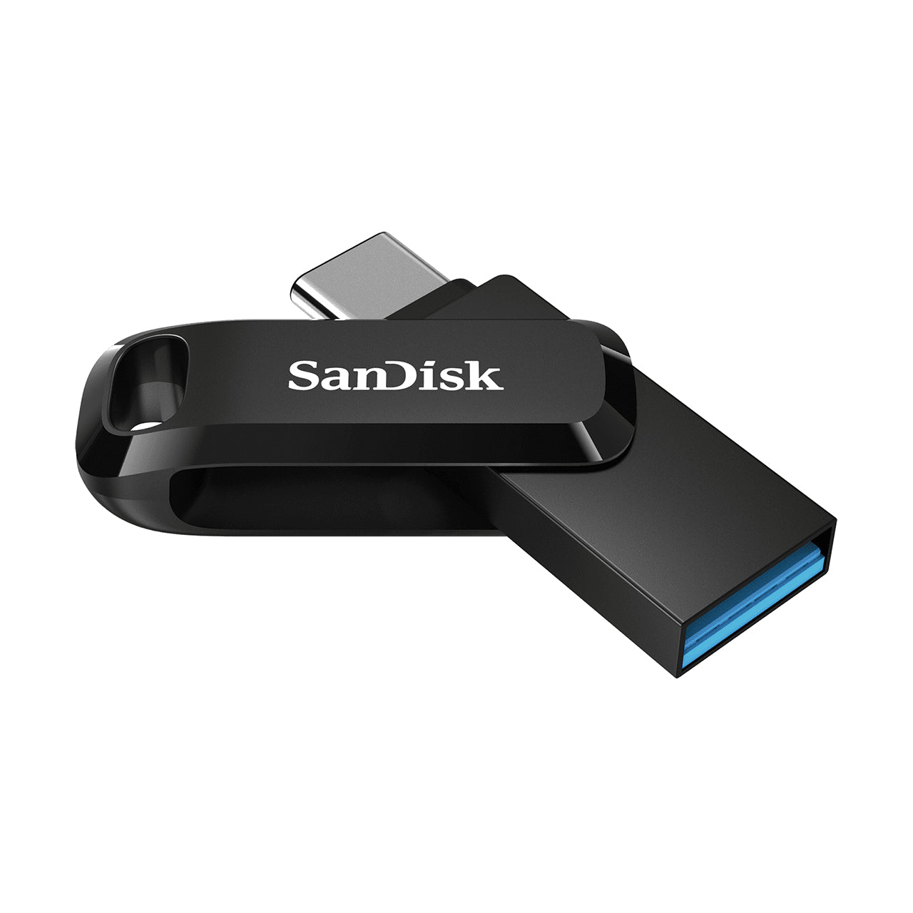 SanDisk Ultra Dual Drive Go USB-Stick – 32 GB, USB Type-A / USB Type-C (USB 3.2 Gen 1), Drehring