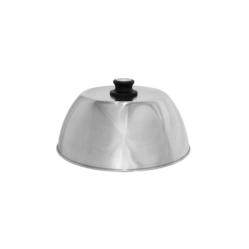 LotusGrill Grillhaube – Ø 32,5 cm × 16 cm, Edelstahl – für Lotus Original