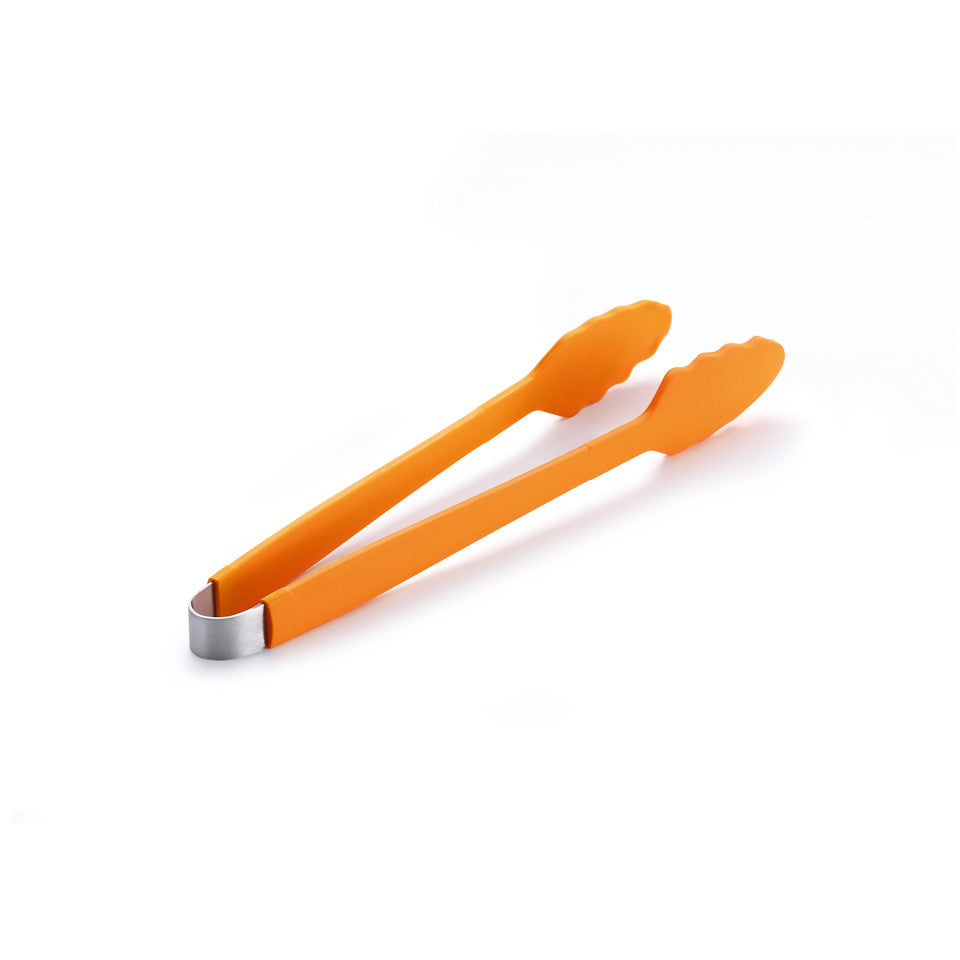 LotusGrill Grillzange 33 cm, Edelstahl, Orange, spülmaschinenfest, für LotusGrill, LotusGrill XL