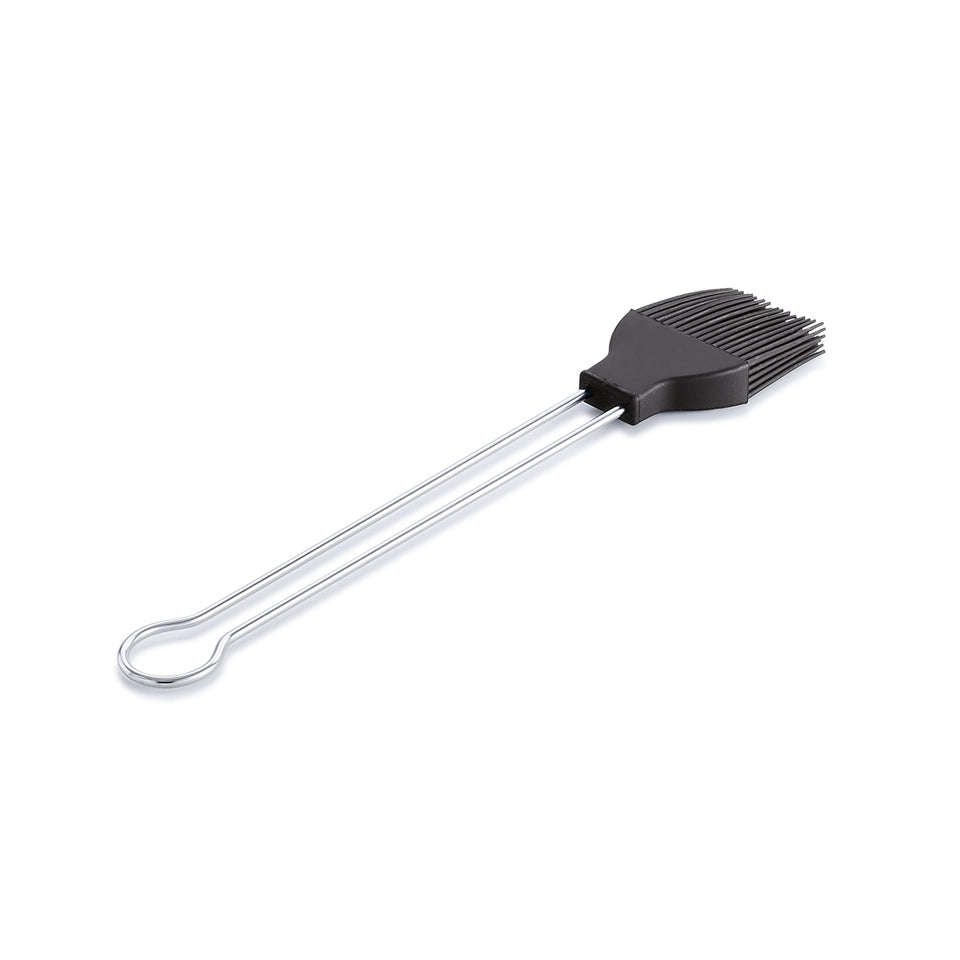 LotusGrill Marinierpinsel 22 cm, Silikon/Edelstahl, Schwarz