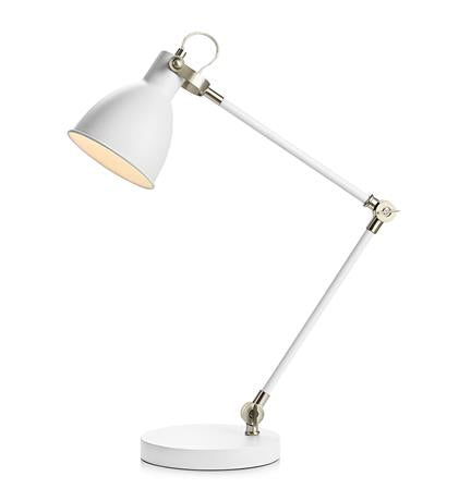 Markslöjd Tischleuchte House – E27, 40 W, 62 cm, Ein/Aus-Schalter – Edelstahl