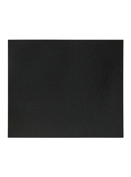 Securit Silhouette-Kreidetafel 'Rechteck' – 350 × 300 mm – Melamin, schwarz – beidseitig, für Kreidemarker