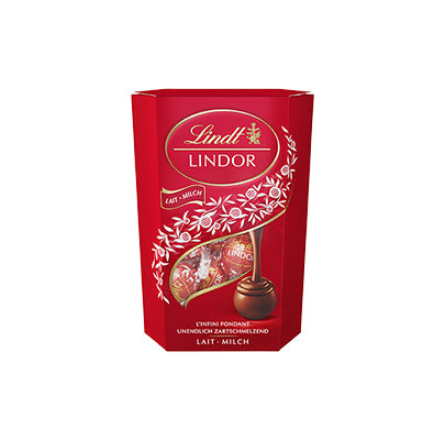 Lindt LINDOR Pralinés Cornet – Milch, 200 g