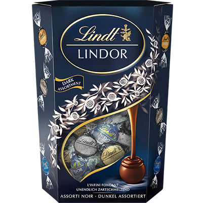 Lindt LINDOR Kugeln – Assortiert – 500 g