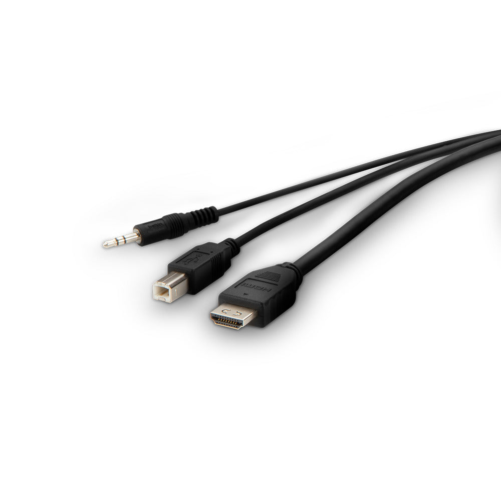 Belkin HDMI (Stecker) Multiport-Adapter – USB-A, USB-B, Audio – 25,4 cm
