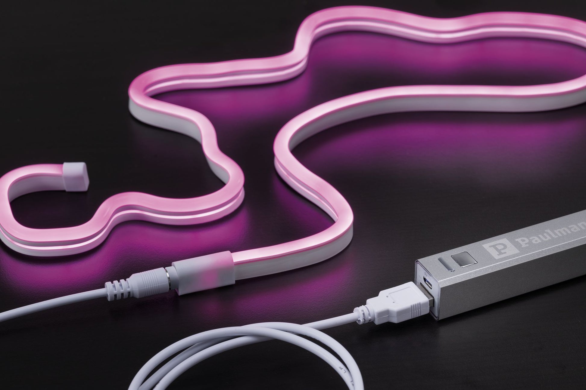Paulmann LED-Stripe Neon Colorflex – 1 m, 10 lm, 4,5 W, blau, weiss, USB