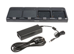 Honeywell Ladestation – 4-Slot – inkl. Dock, Netzteil, EU-Netzkabel – für CT50