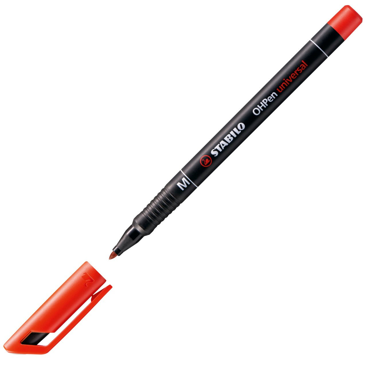 STABILO Permanent Marker – rot, blau, grün, schwarz, 4er Set