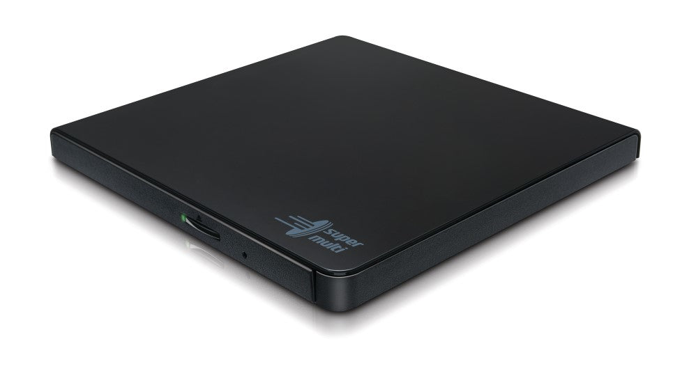 Hitachi-LG GP57EB40 – Slim externes DVD±RW-Laufwerk, USB 2.0, Schwarz, 14 mm