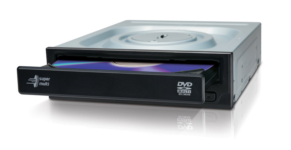 Hitachi-LG GH24NSD5 – Internes DVD±RW-Laufwerk, SATA, 24× DVD, 48× CD, Schwarz