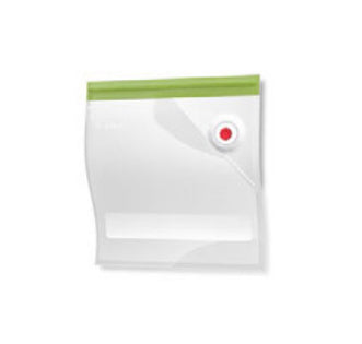 Bosch Vakuumierbeutel Zip – 21 × 24 cm, 1,2 l, Transparent