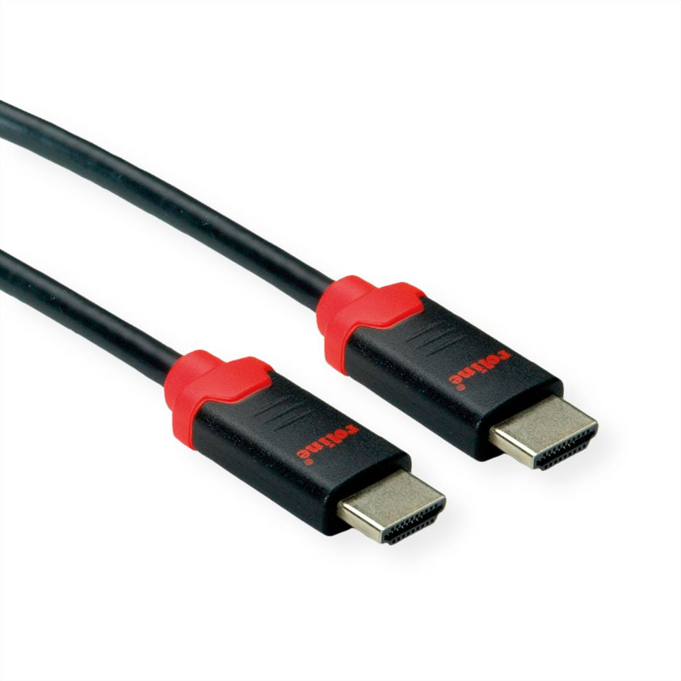 ROLINE HDMI Kabel HDMI 2.1 – 8K 60 Hz – 1 m – HDR, Ethernet