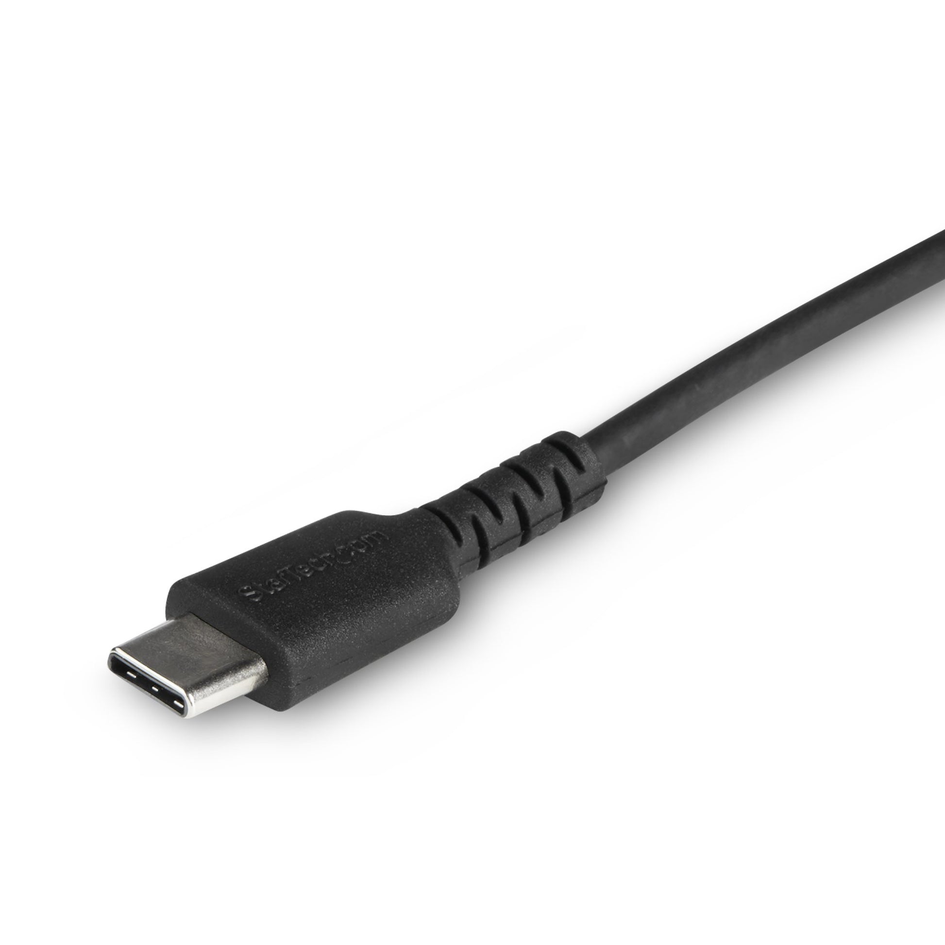 StarTech.com USB-C auf Lightning Kabel, Schwarz, Aramid-verstärkt