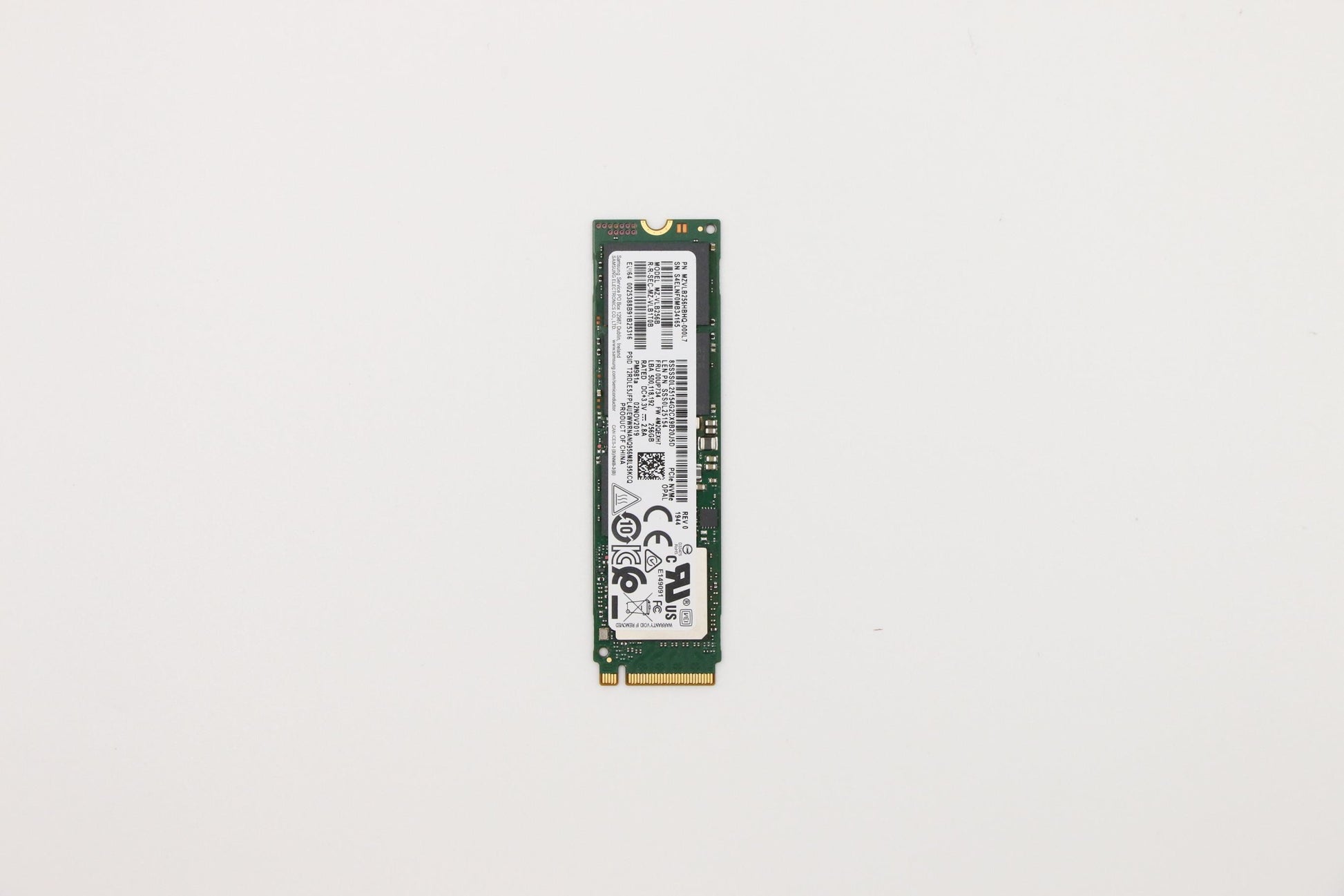 Lenovo M.2 2280 SSD – 256 GB, PCIe NVMe, OPAL 2.0