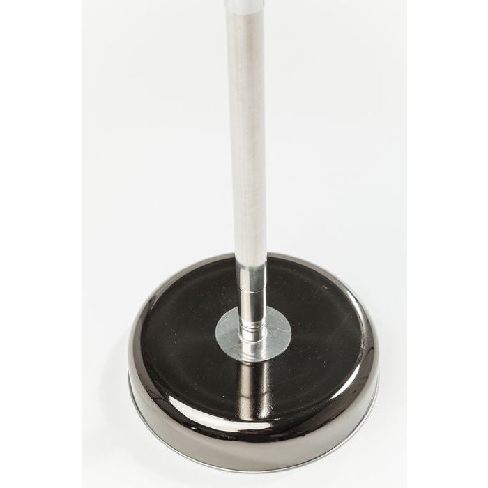 KARE Design Standaschenbecher – Ø 13 × 72 cm – Stahl, Silber