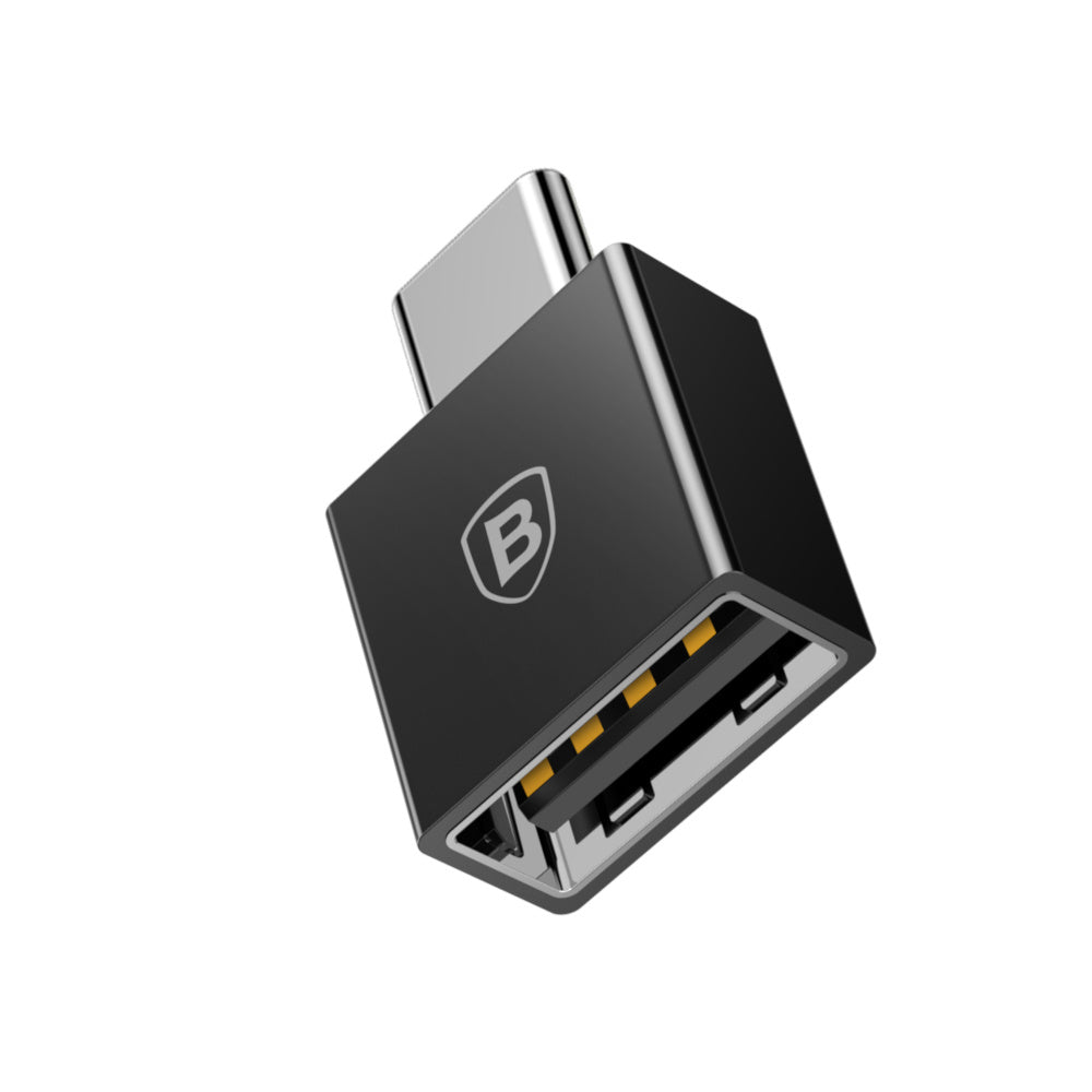Baseus USB-C (Stecker) auf USB-A (Buchse) Adapter, USB 2.0, für Smartphone/Tablet