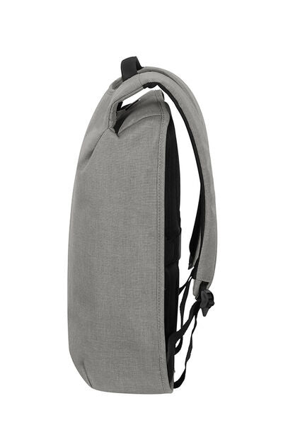 Samsonite Securipak – Notebook-Rucksack – für 15,6"-Notebook, 17 l, Kunststoff, Grau