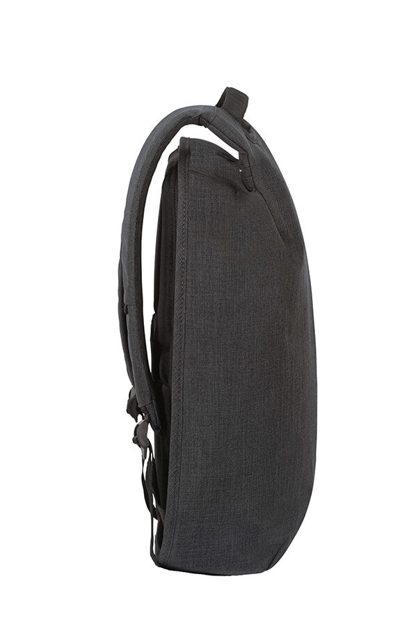 Samsonite Securipak Notebook-Rucksack – 17 l, USB-Port, Aufsteckfunktion, Kunststoff, Schwarz
