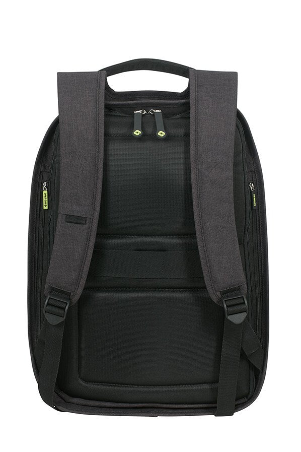 Samsonite Securipak Notebook-Rucksack – 17 l, USB-Port, Aufsteckfunktion, Kunststoff, Schwarz