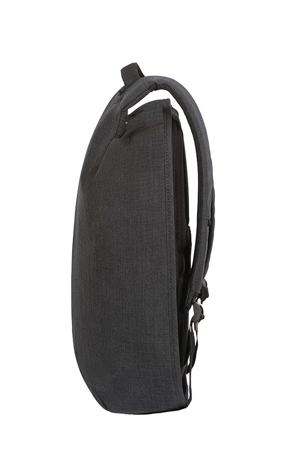 Samsonite Securipak Notebook-Rucksack – 17 l, USB-Port, Aufsteckfunktion, Kunststoff, Schwarz