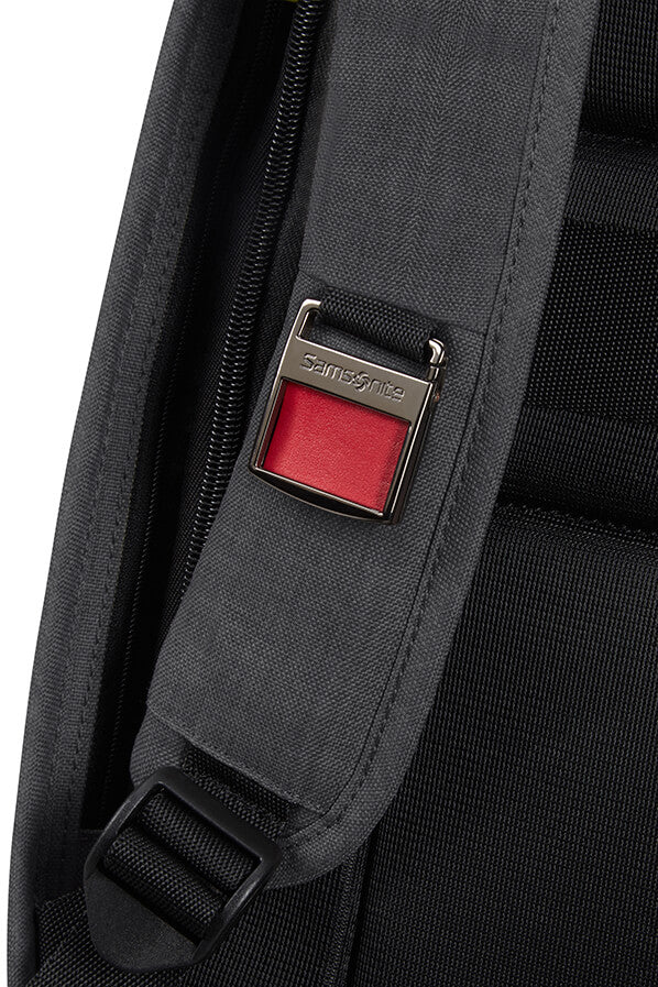Samsonite Securipak Notebook-Rucksack – 17 l, USB-Port, Aufsteckfunktion, Kunststoff, Schwarz