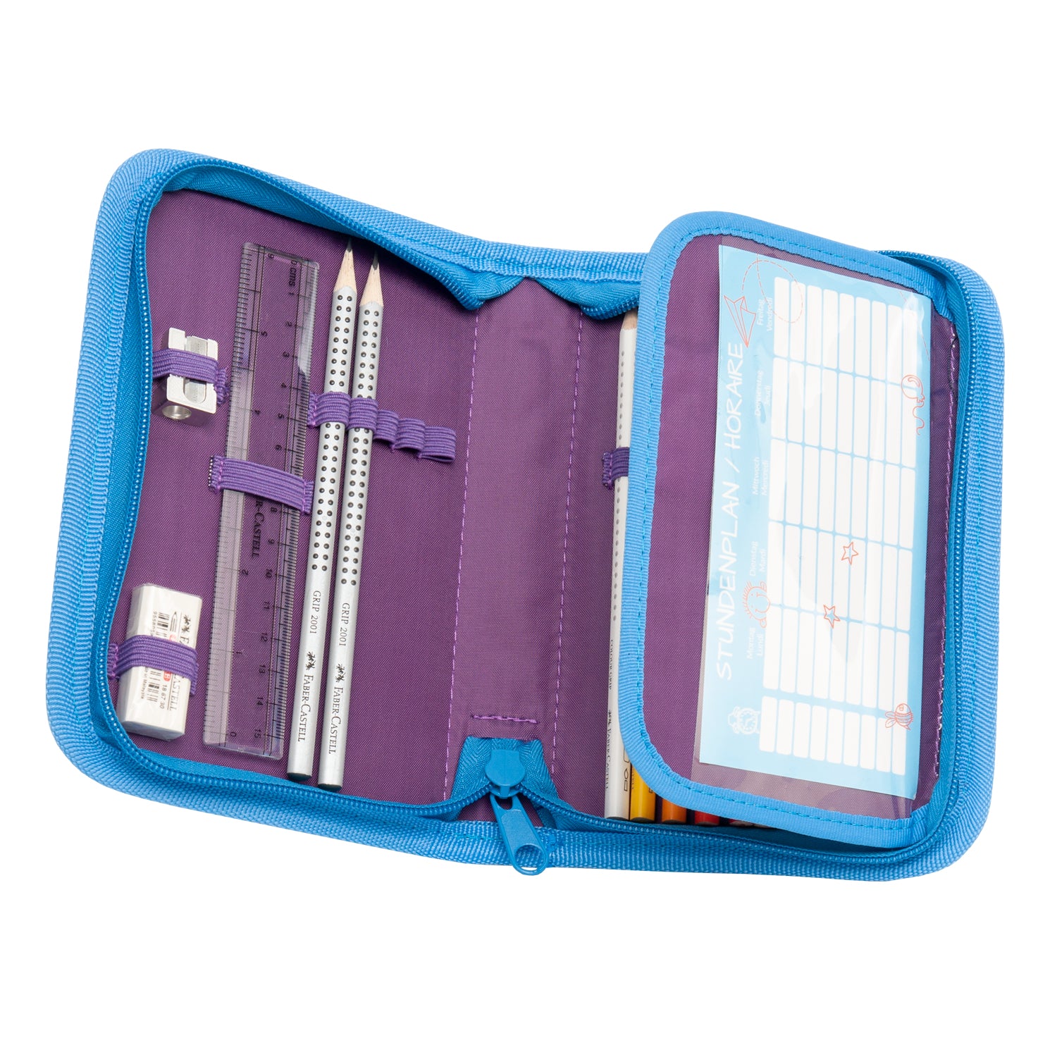 Funki Schulrucksack-Set Flexy-Bag – 5-teilig – Meerjungfrau