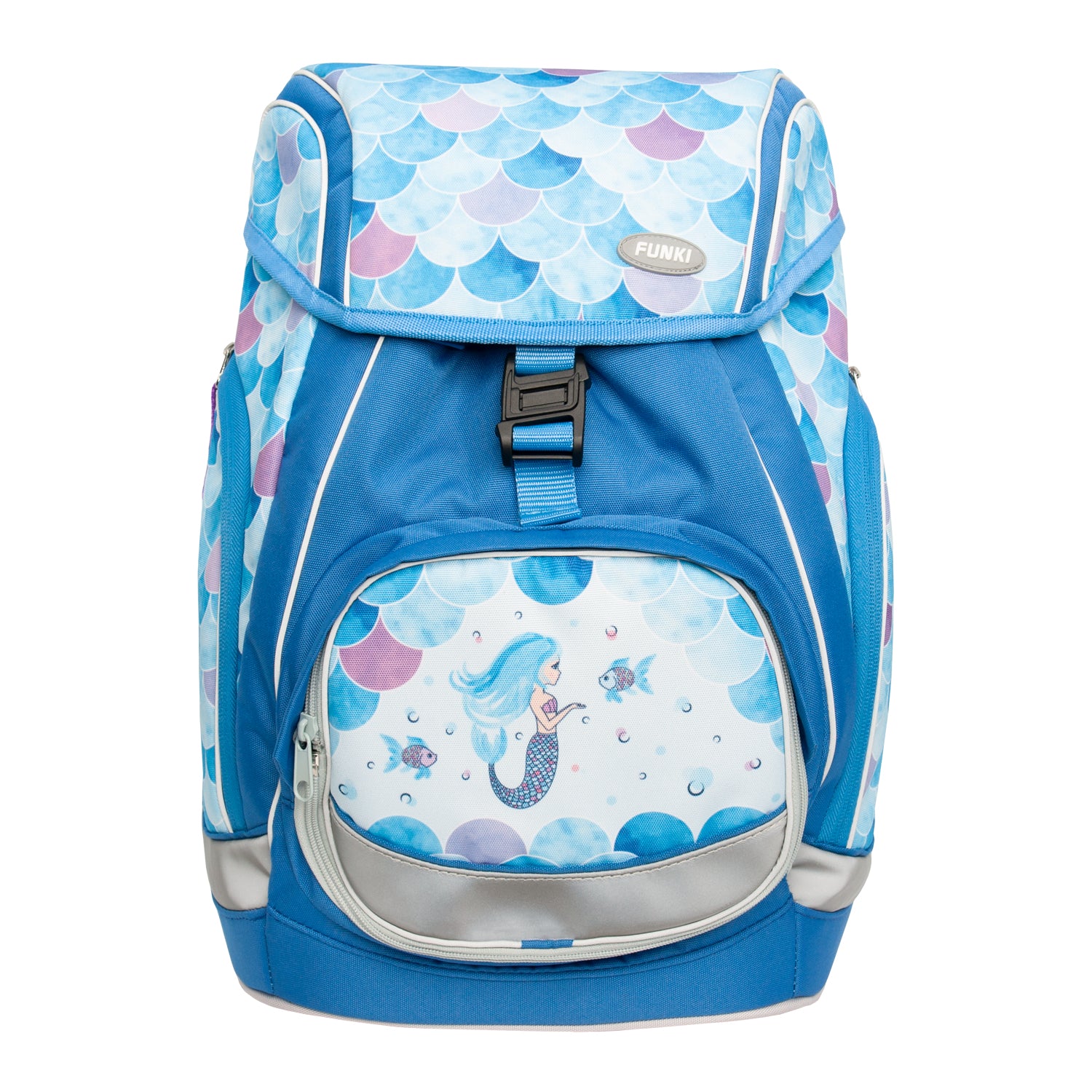 Funki Schulrucksack-Set Flexy-Bag – 5-teilig – Meerjungfrau