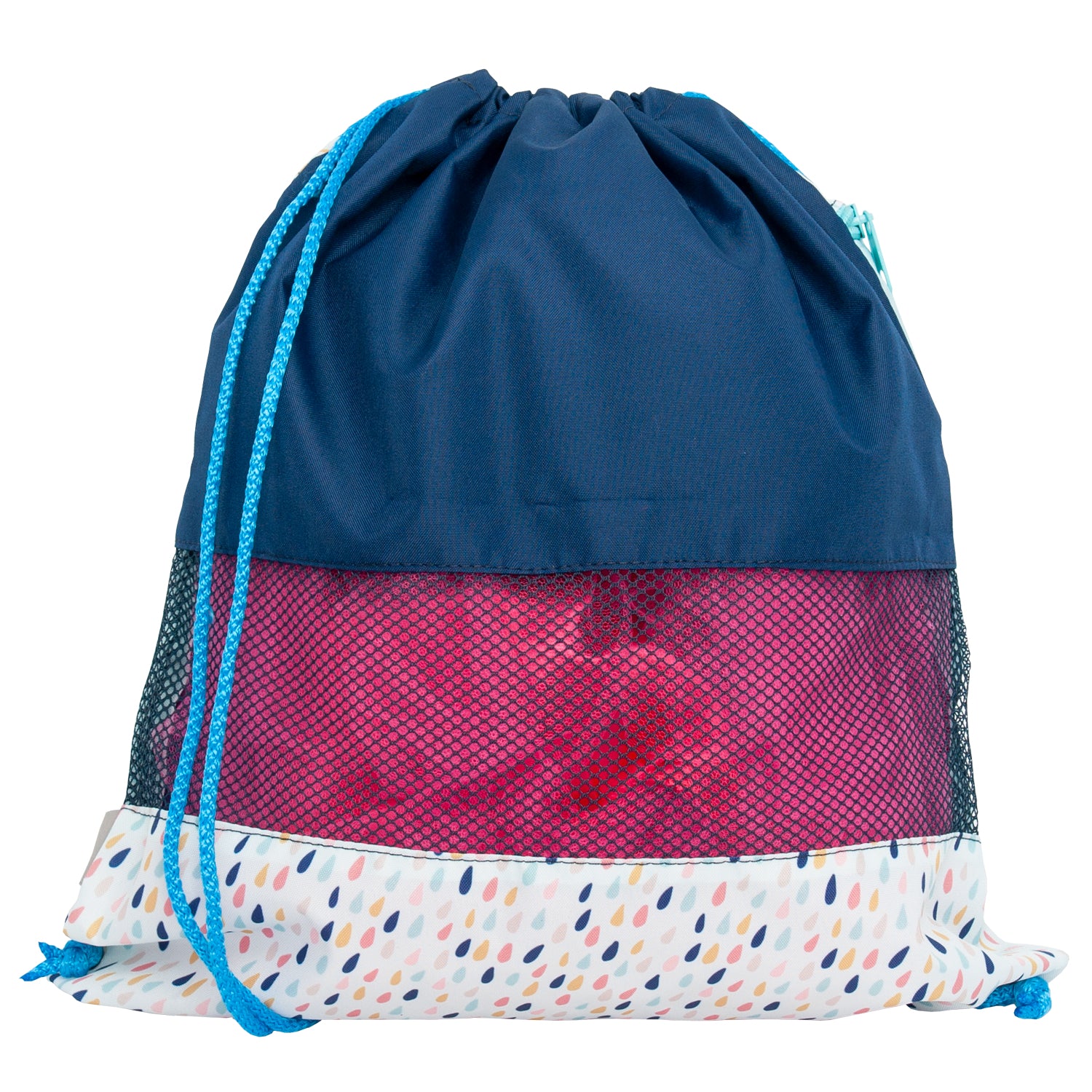 Funki Sportbeutel – 12 l, Motiv Singvogel, wasserabweisend, 36 × 42 cm