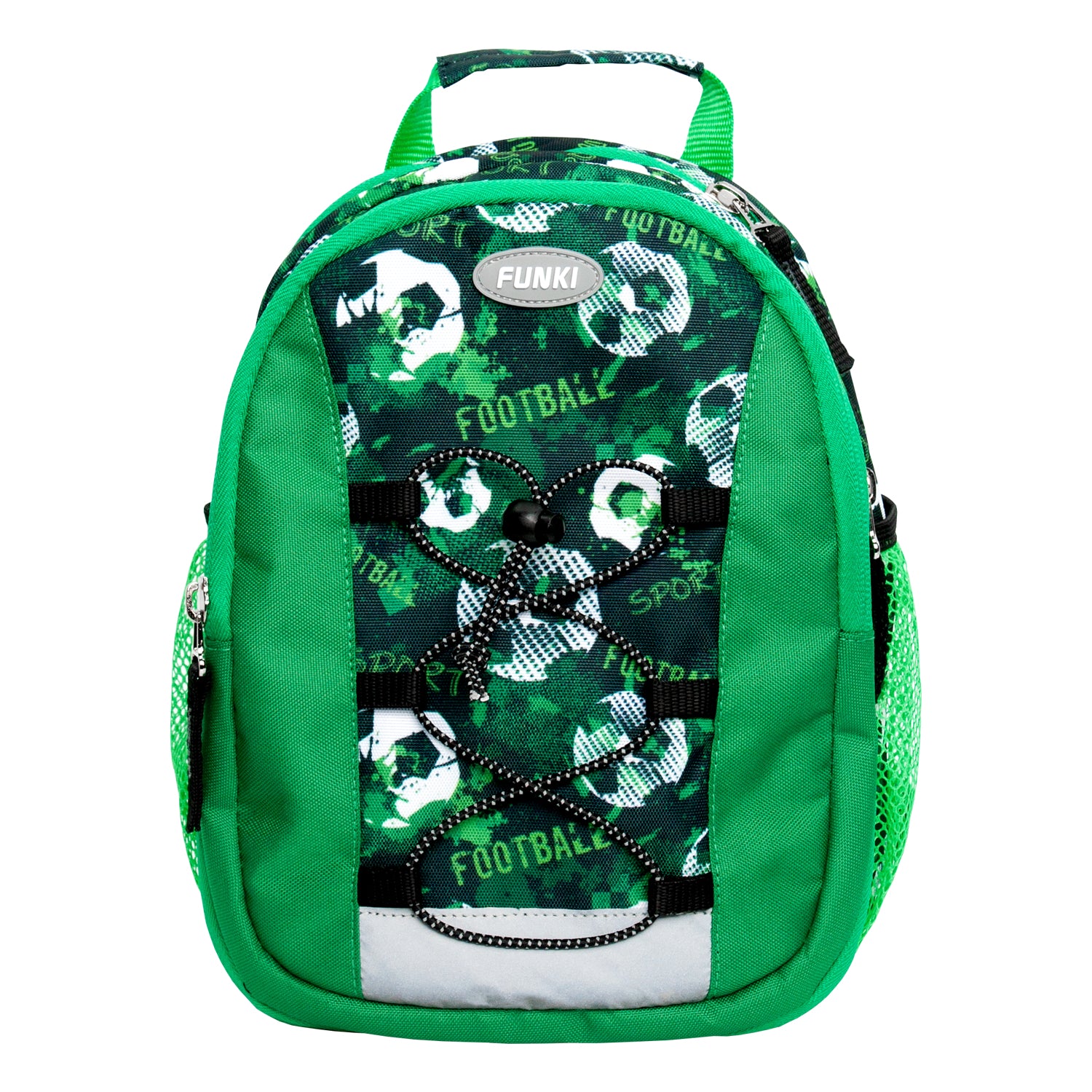 Funki Raumwunder – Kindergartenrucksack – 8–11 l, Kunststoff, Mehrfarbig, Football