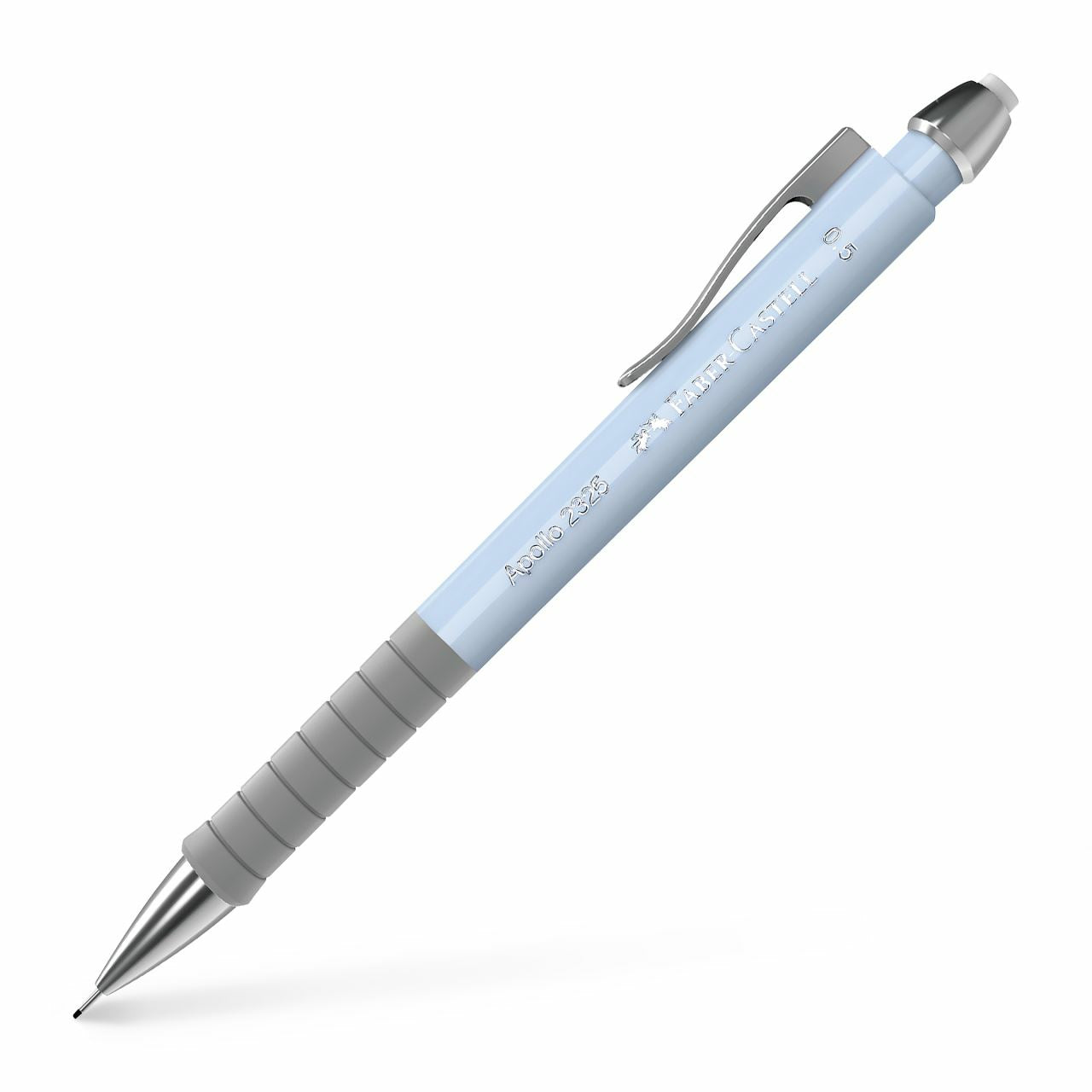 Faber-Castell Apollo Druckbleistift – 0,5 mm – Blau – Anti-Minenbruch – 1er-Pack
