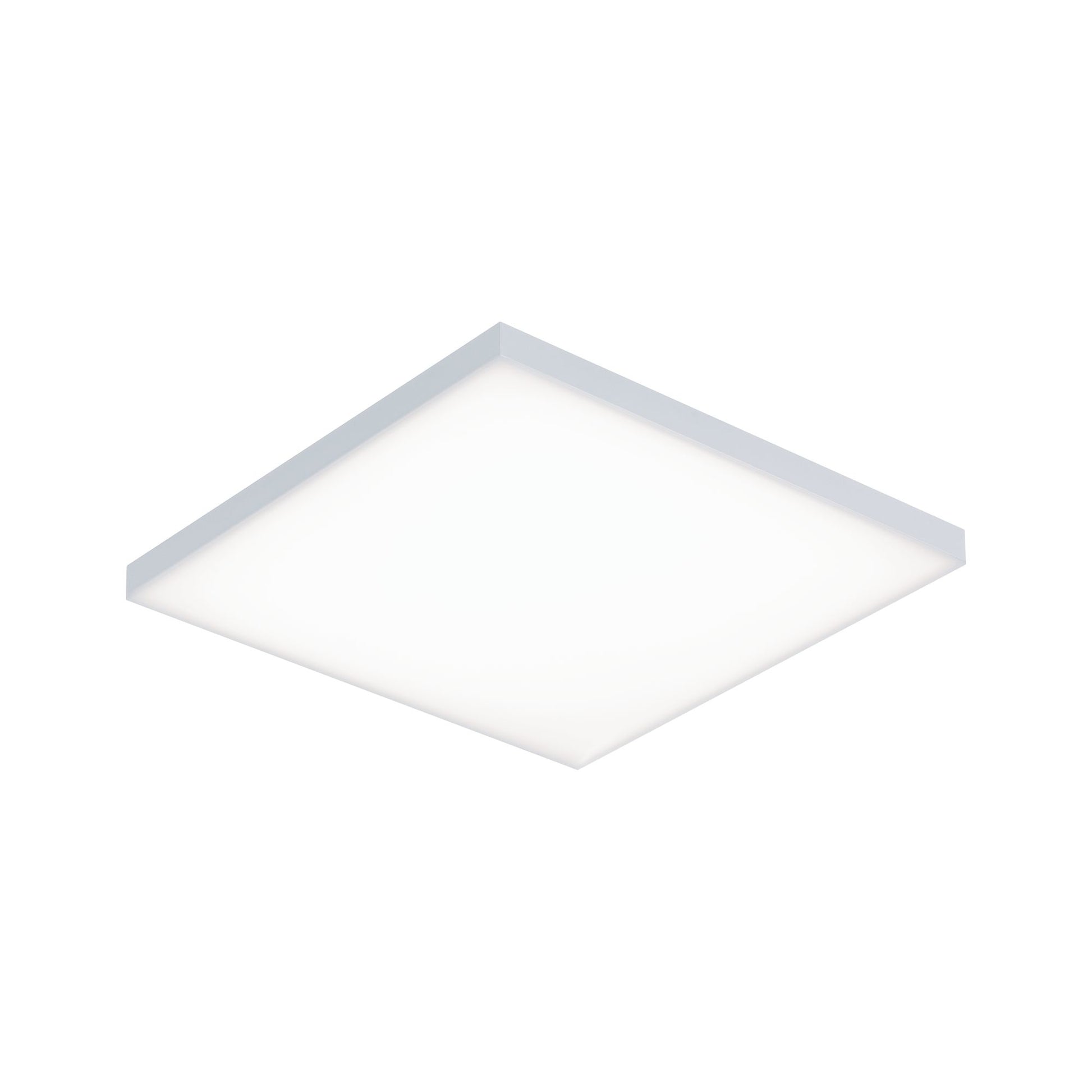 Paulmann Deckenleuchte Velora – 30 × 30 cm, 1500 lm, 16,8 W, 3000 K, nicht dimmbar, weiss