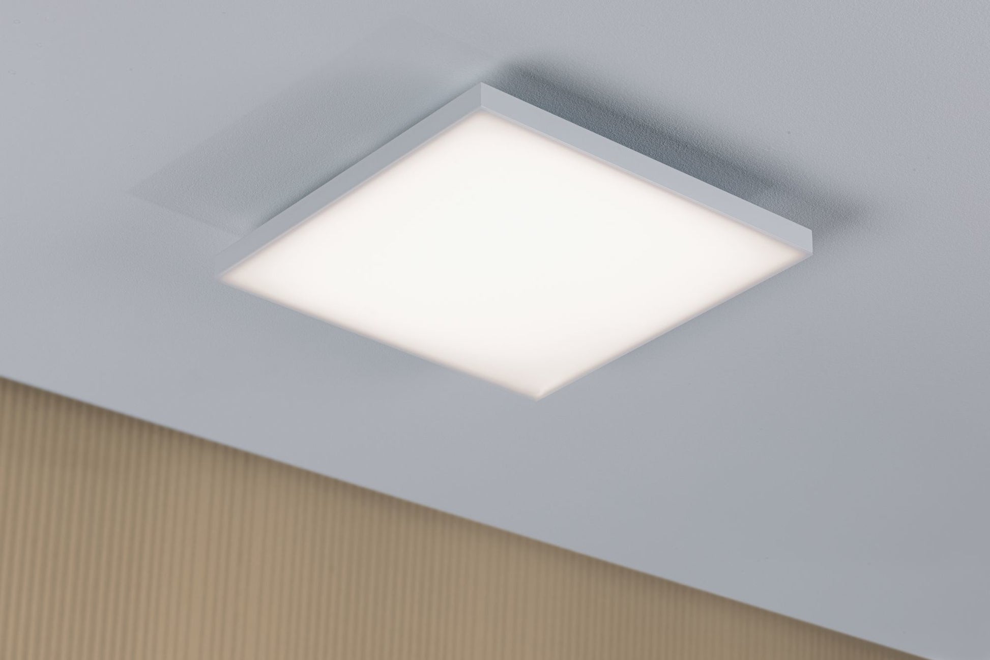 Paulmann Deckenleuchte Velora – 30 × 30 cm, 1500 lm, 16,8 W, 3000 K, nicht dimmbar, weiss