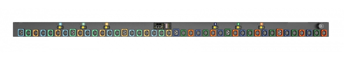 Vertiv Rack-PDU – Überwacht, NMC, 3-phasig, 0U, 32 A 230 V, 42×C13/C19, IEC 60309, 3 m