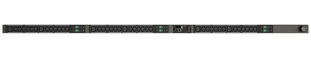 Vertiv GI30041 – Rack-PDU Überwacht, 3-phasig, 42× IEC (C13/C19), 32 A, Stecker IEC 60309, 0U Vertikal, 22,0 kW