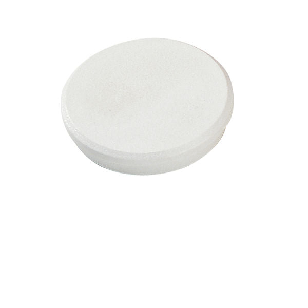 Dahle Tafelmagnete – Ø 32 mm, 10 Stk., weiss